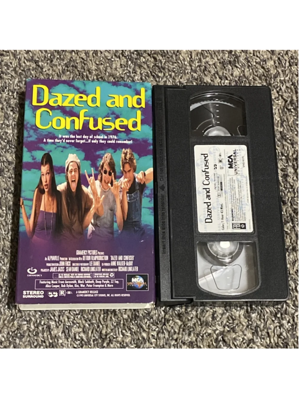 Dazed and Confused (VHS, 1994) Richard Linklater Comedy Cult Classic